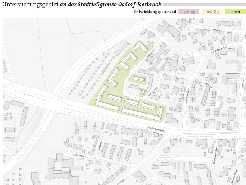 Projektbegleitung ExWost-Modellvorhaben – Quartiersverdichtung entlang von Magistralen, Hamburg-Altona
